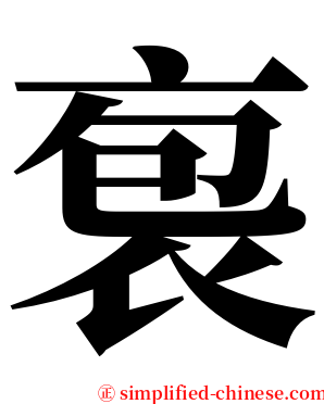 袌 serif font
