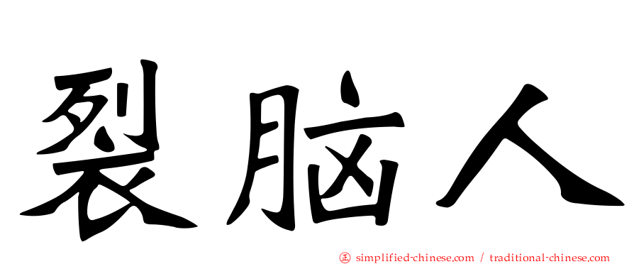 裂脑人