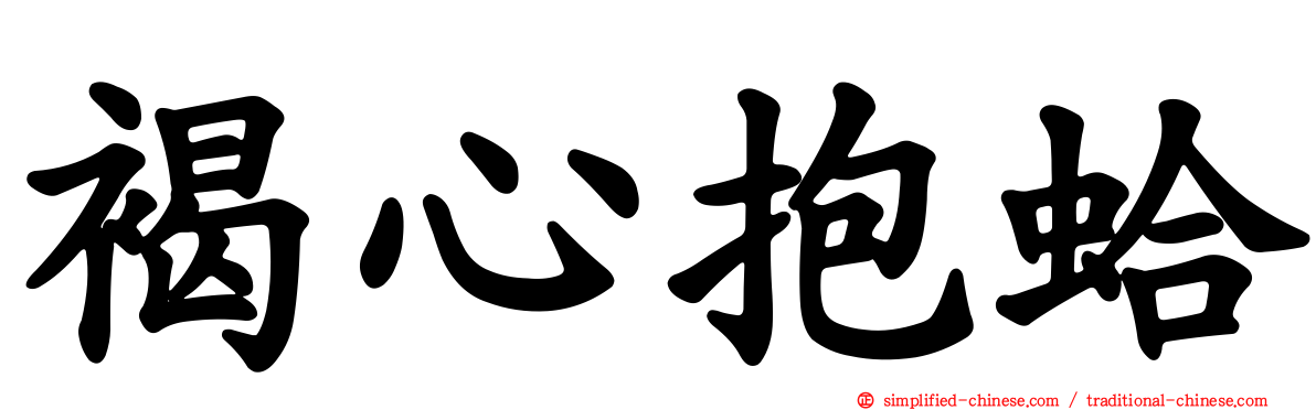 褐心抱蛤
