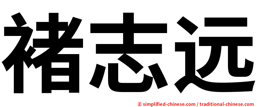 褚志远