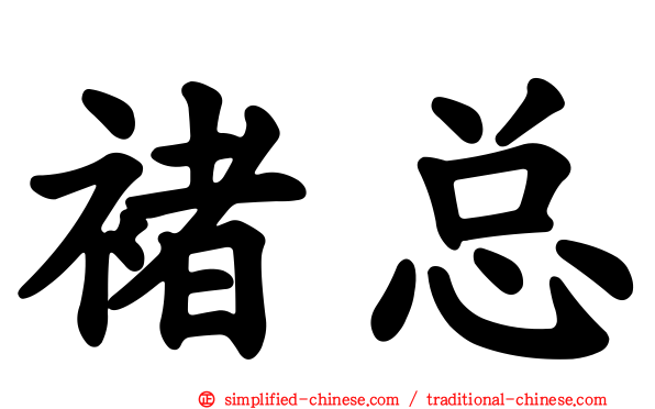 褚总