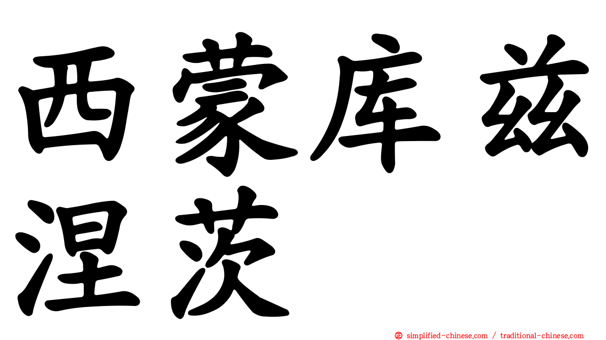 西蒙库兹涅茨