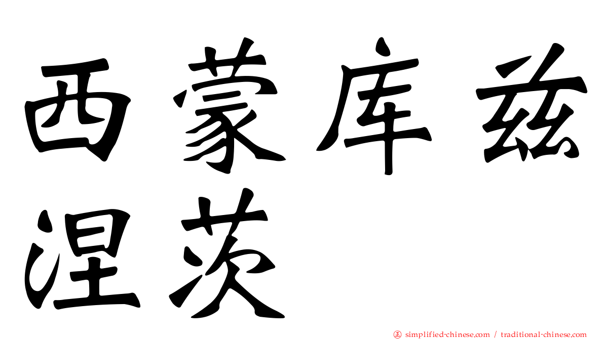 西蒙库兹涅茨