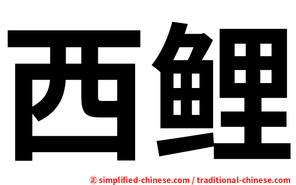西鲤