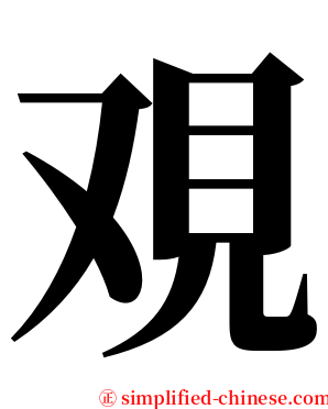 覌 serif font