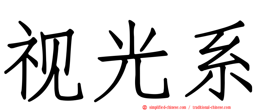 视光系