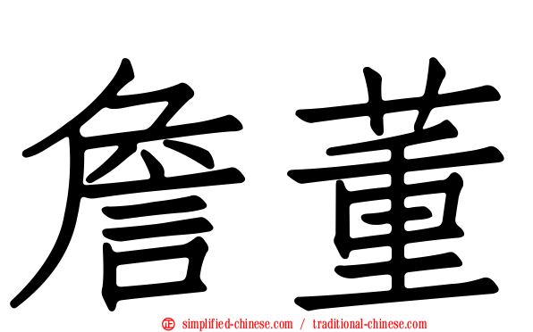 詹董