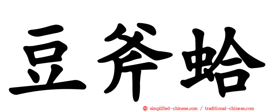 豆斧蛤