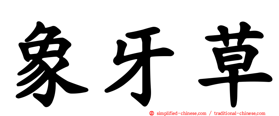 象牙草