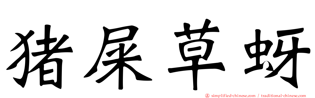 猪屎草蚜