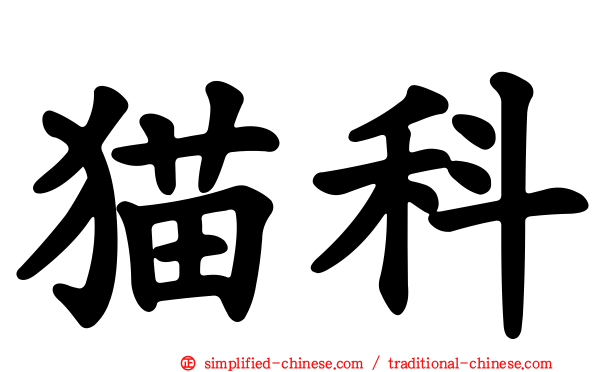 猫科