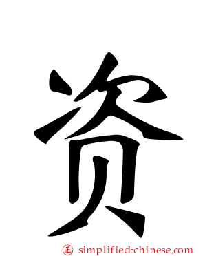 资