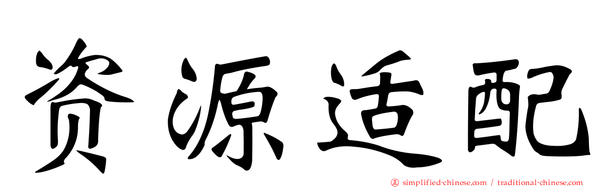 资源适配