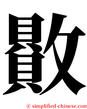 贁 serif font