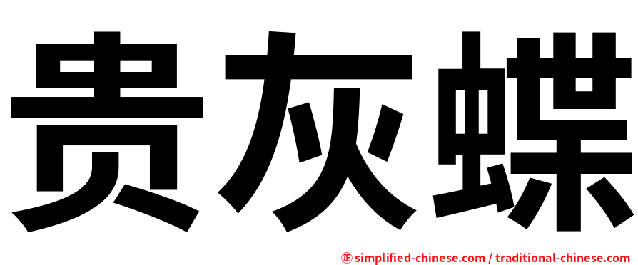 贵灰蝶