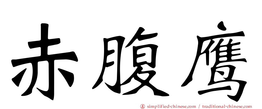 赤腹鹰