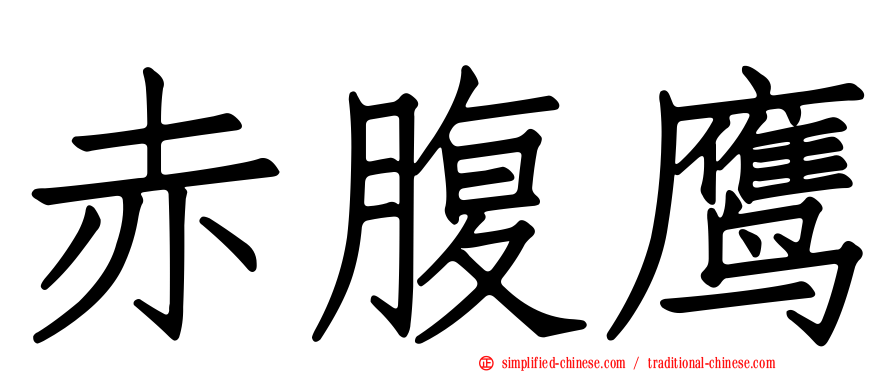 赤腹鹰