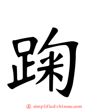 踘