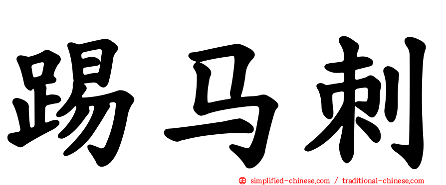 踢马刺