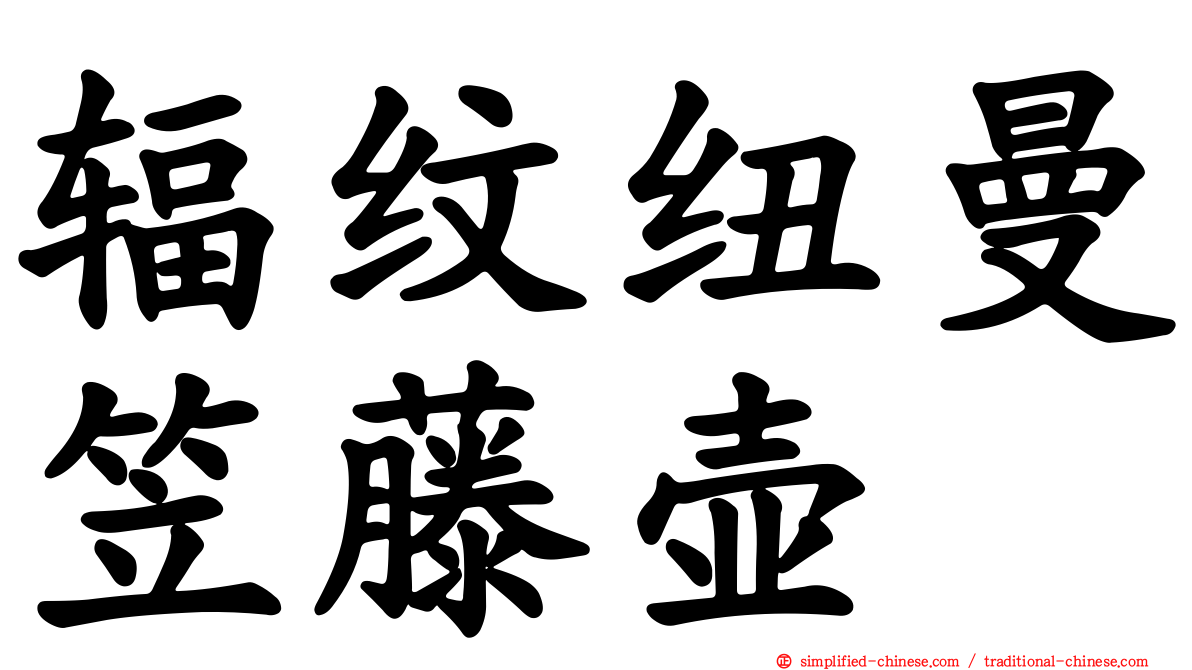 辐纹纽曼笠藤壶