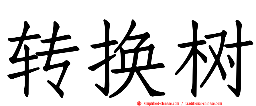 转换树