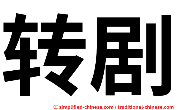 转剧