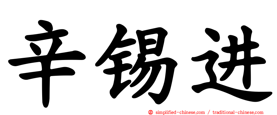 辛锡进