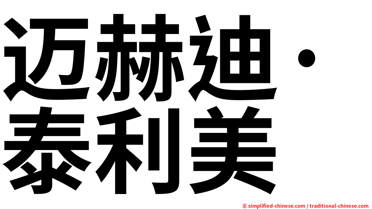 迈赫迪·泰利美