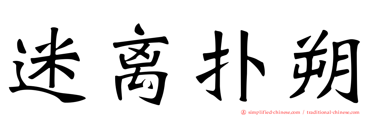 迷离扑朔