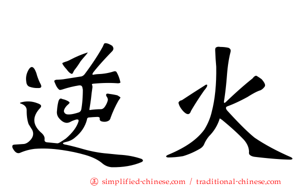 逆火