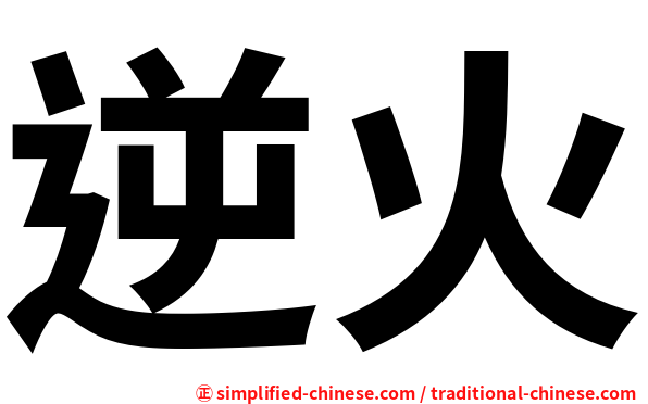 逆火