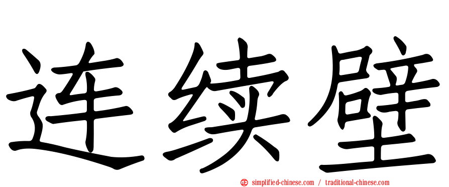 连续壁