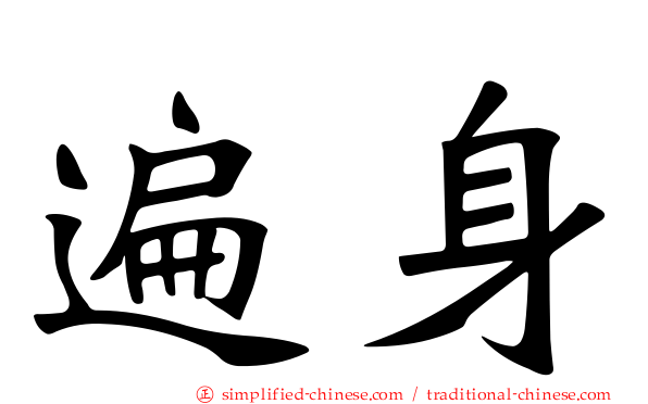 遍身