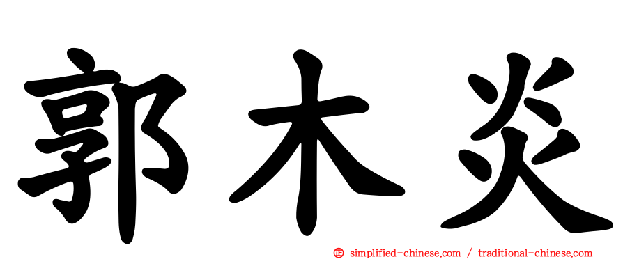 郭木炎