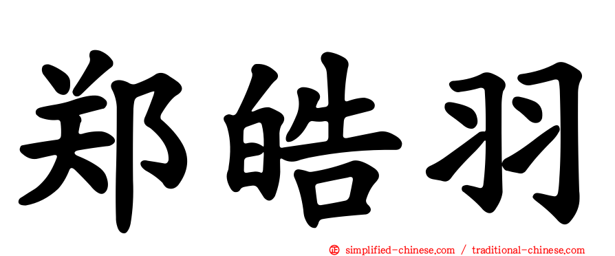 郑皓羽