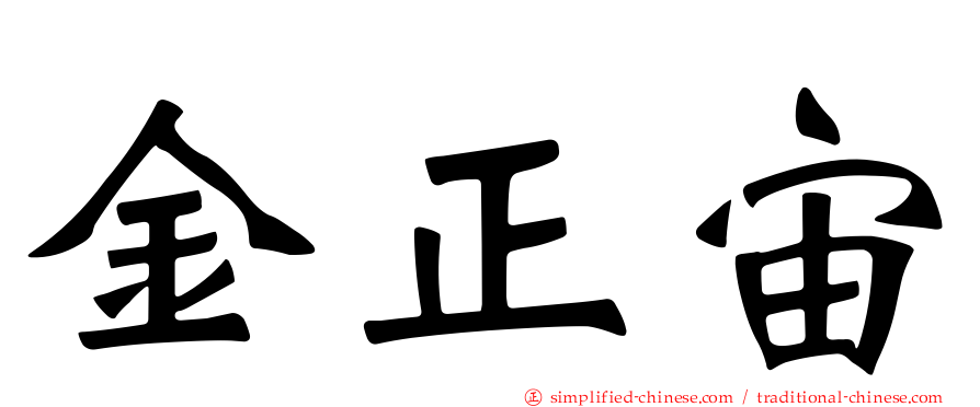 金正宙