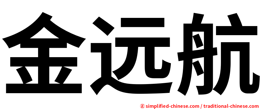 金远航