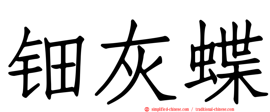 钿灰蝶