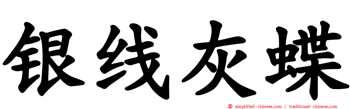 银线灰蝶