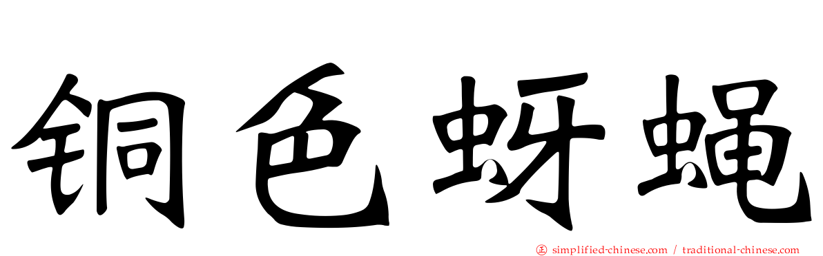 铜色蚜蝇