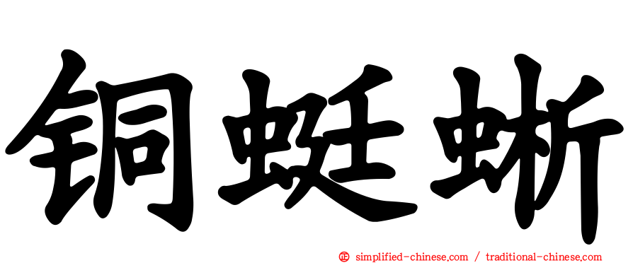 铜蜓蜥