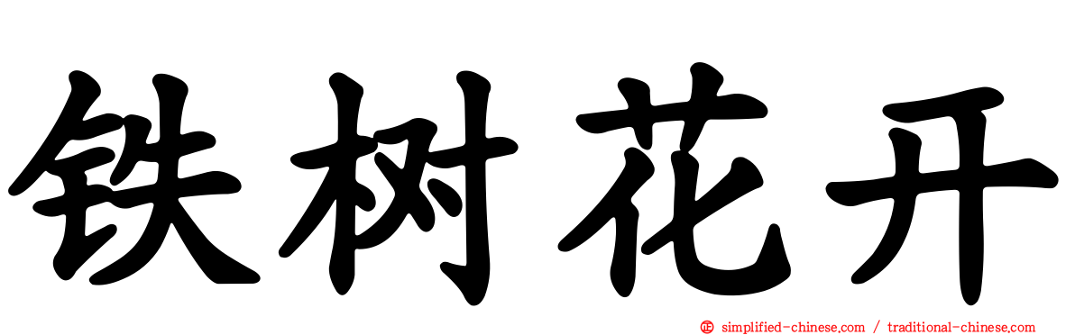 铁树花开