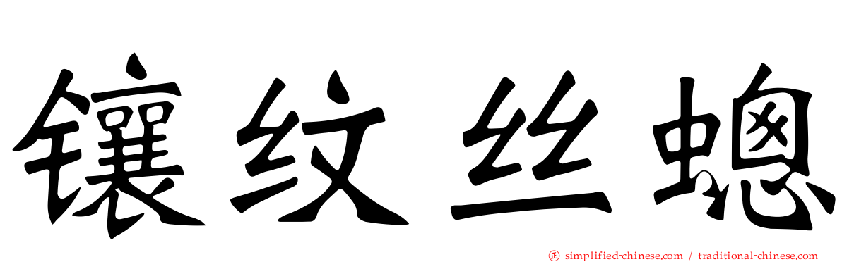 镶纹丝蟌