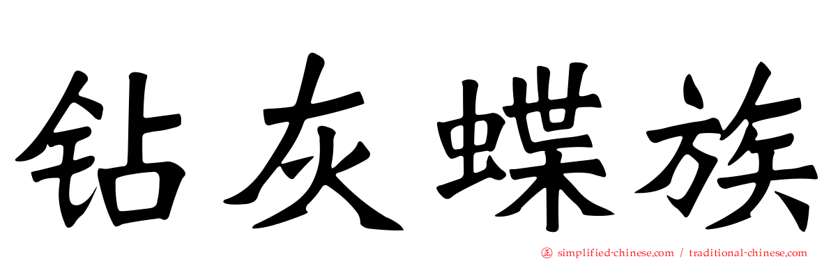 钻灰蝶族
