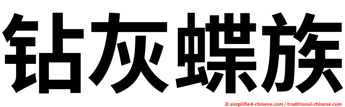 钻灰蝶族