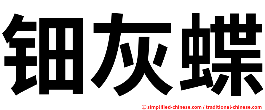 钿灰蝶