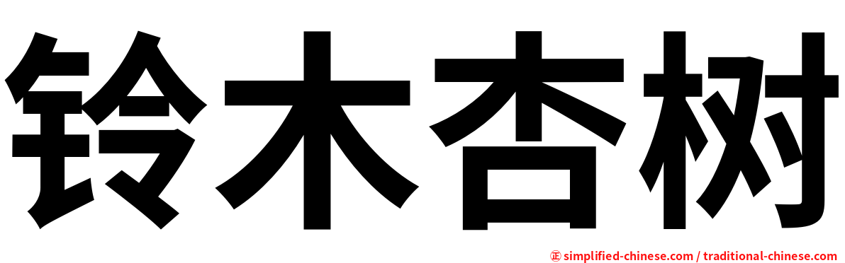 铃木杏树