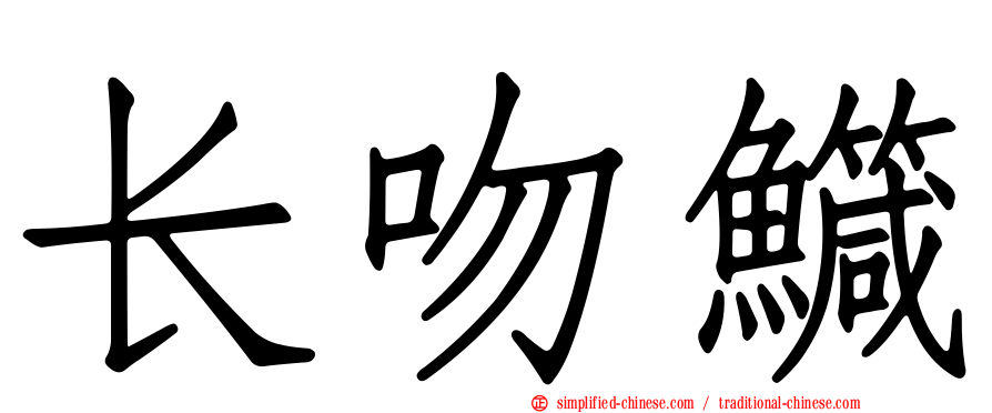 长吻鱵