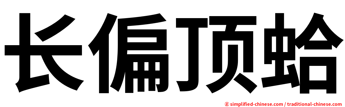 长偏顶蛤