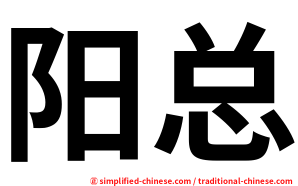 阳总